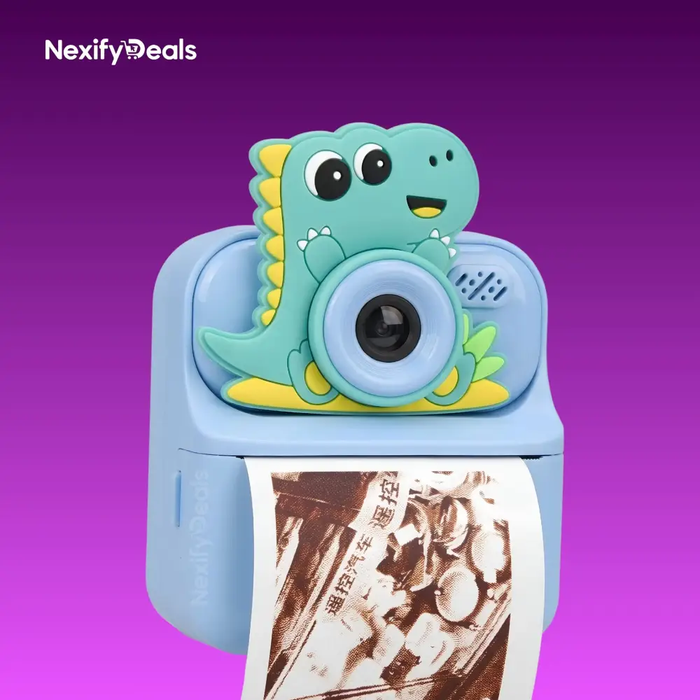 Instant Print Digital Kids Camera Printer