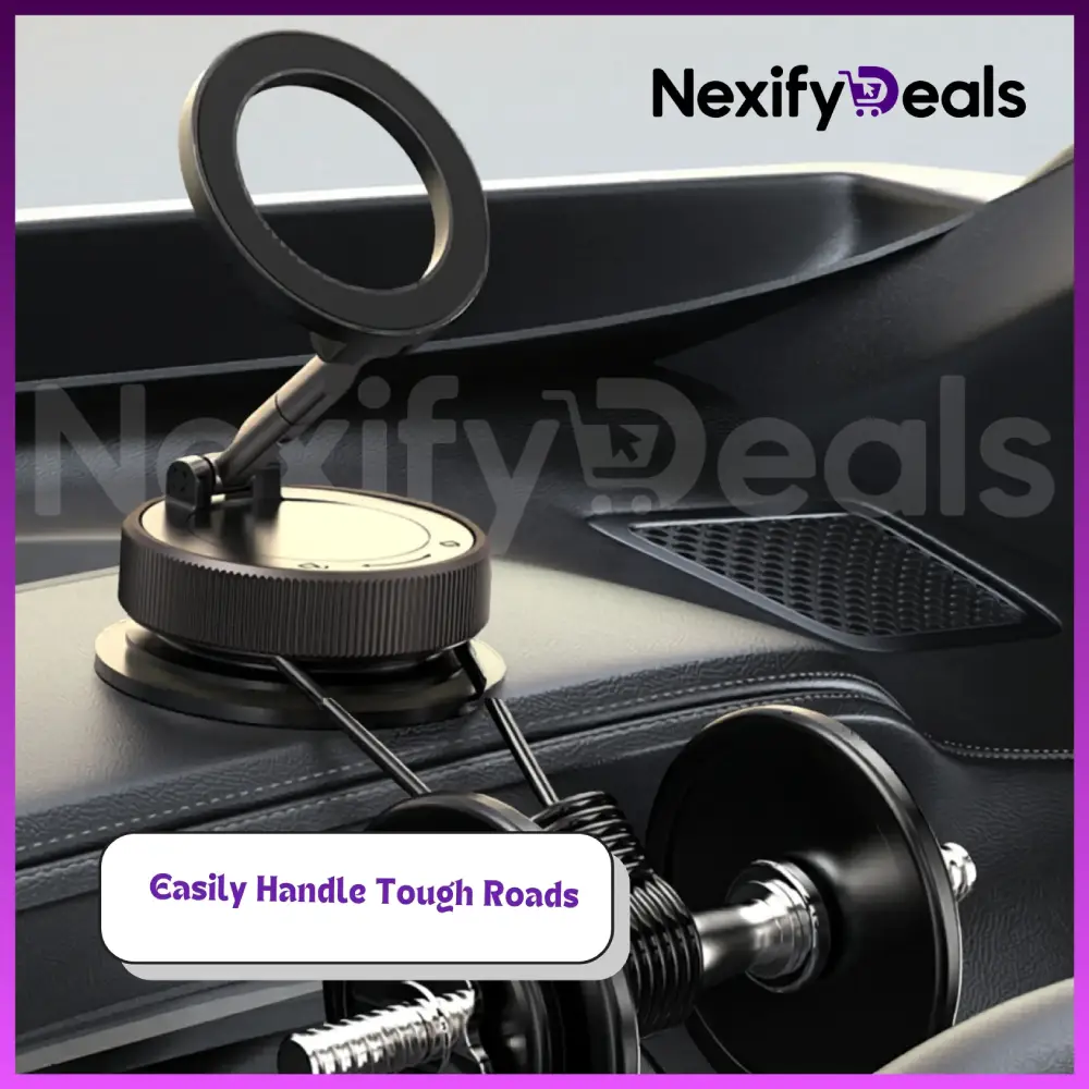 Vacuum Suction Magnetic Phone Holder